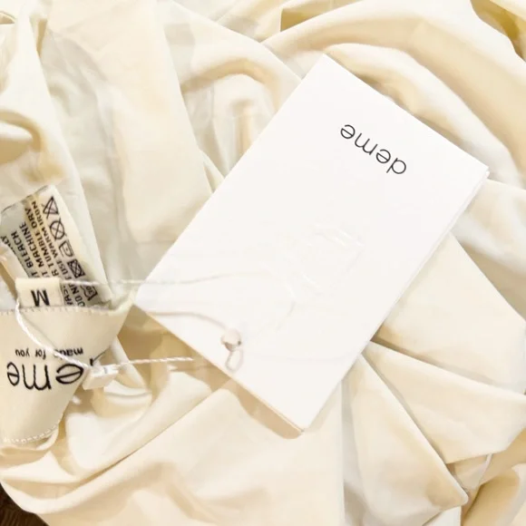 Deme By Gabriella Revolve Alyssa 3 Piece Co-Ord Set in Off White size medium - Picture 14 of 16